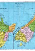 detailed map of new zealand