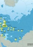 major cities in europe russia and nis with over one million inhabitants