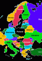 countries the continent of europe