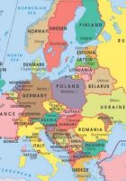 map of europe countries and cities map of africa