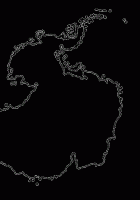 antarctica map outline