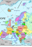 political map of russia and europe