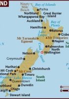 map of new zealand with cities