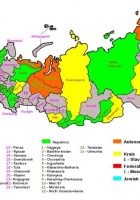 mapa da russia