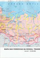 mapa da russia