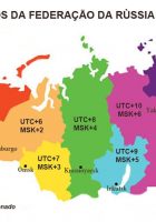 mapa da russia