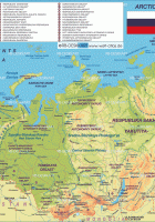 mapa da russia