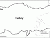 turkey outline maps