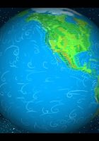 continents oceans information