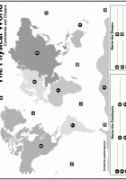 continents and oceans activities