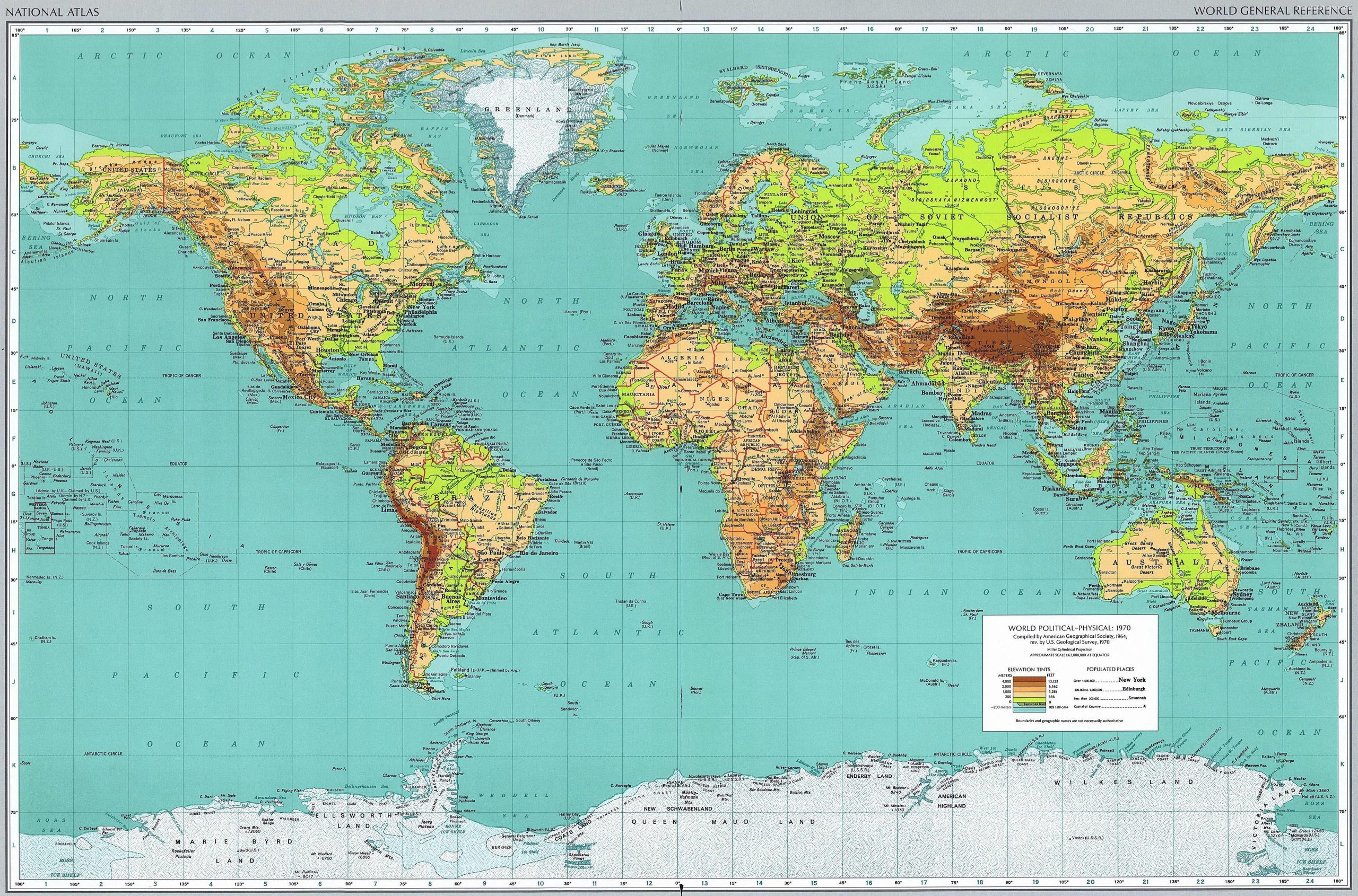 Physical World Map 2365 Jpg Map Pictures