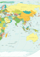 russian world map