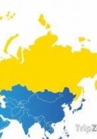 map of russia blank
