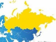 map of russia blank