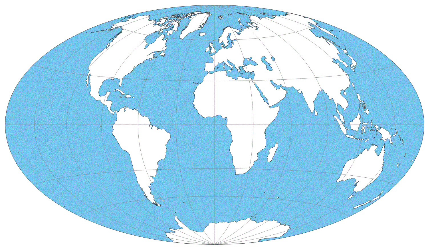 printable world map