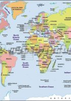 a4 world map printable free