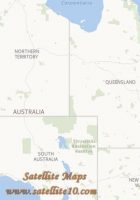 queensland satellite map