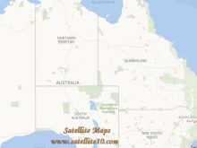 queensland satellite map