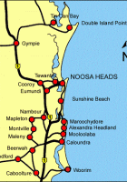 show map queensland