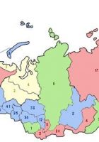 russian federation map