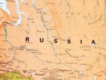 map of russia