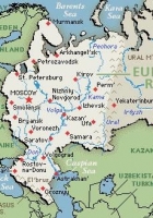 mapa da russia
