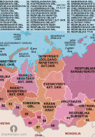 russia admin map