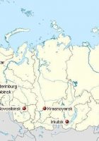 map of russia