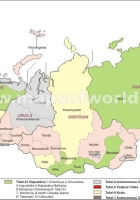 russia political map