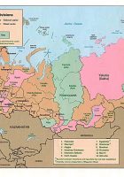 russia and the republics political map