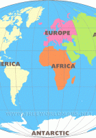 many continents world