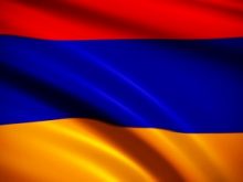 stock footage national flag of armenia waving in the wind background animation for home videos vacation movies.jpg