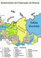 mapa da russia