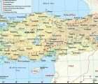 map of turkey