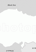 turkey outline maps
