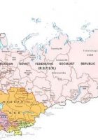 russia and the republics political map