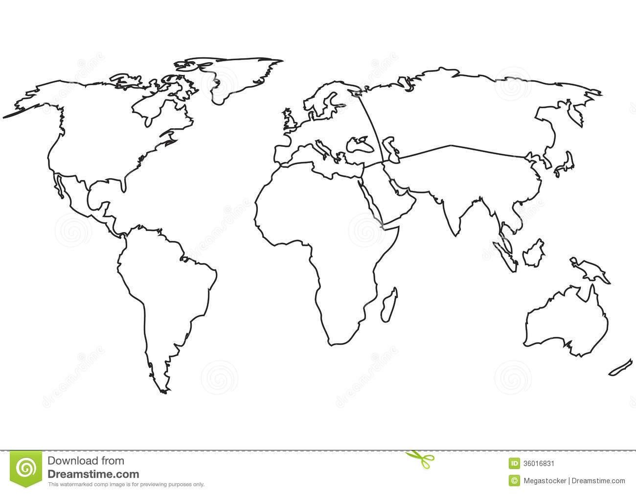 World Map Outline World Maps Map Pictures