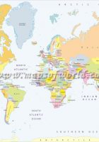 a4 world map printable free