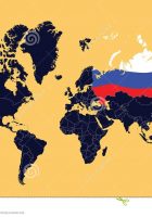 russian world map