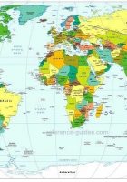 new zealand world map