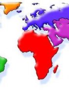 many continents world