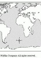 continents oceans