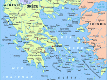 map of greece and turkey