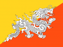Flag of Bhutan alternate