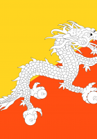 Flag of Bhutan