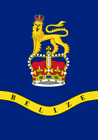 Flag of the Governor General of Belize