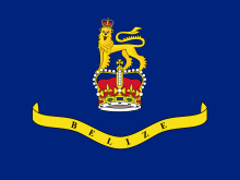 Flag of the Governor General of Belize