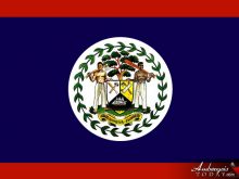 belize belice flag