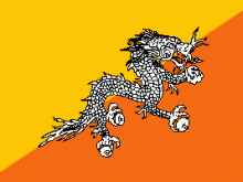 Flag of Bhutan