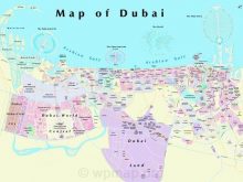 Dubai Map